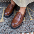 COPENHAGEN SHOES - LOAFERS - WALK FOR ME - COGNAC
