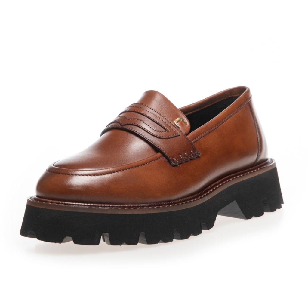 COPENHAGEN SHOES - LOAFERS - WALK FOR ME - COGNAC