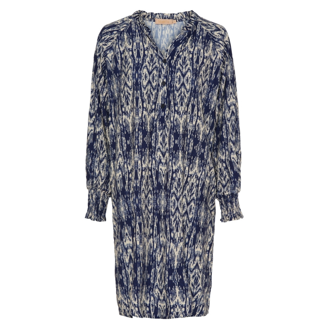 MARTA DU CHATEAU - KJOLE - MARIELA 6449 - LEO BLUE SCURO