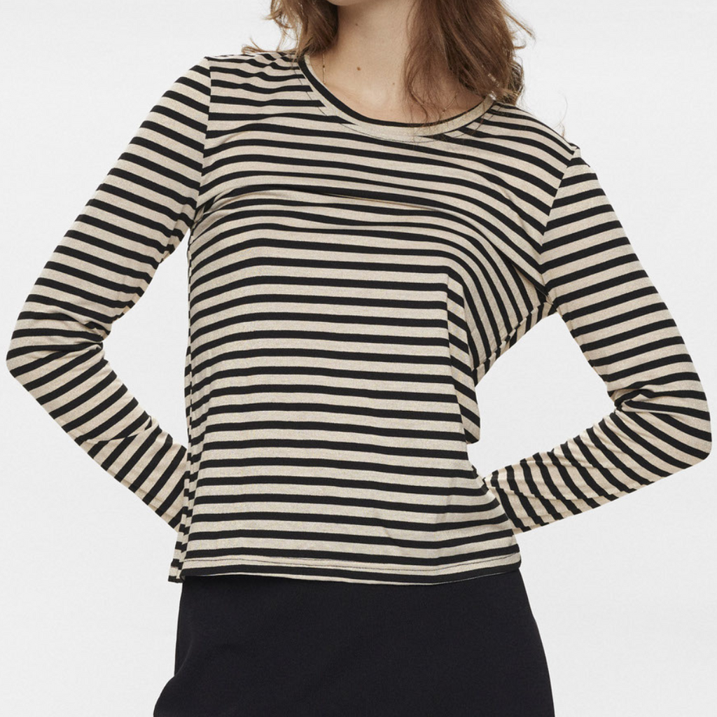 NÜMPH - BLUSE - TRIXIE 704948 - GULD