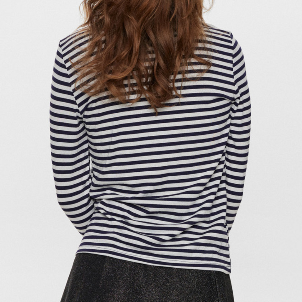 NÜMPH - BLUSE - TRIXIE 704948 - SØLV