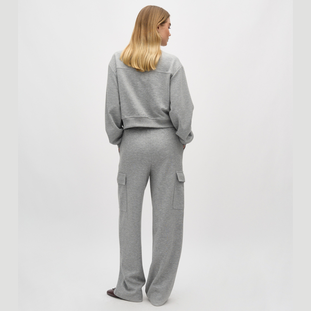 MBYM - SWEAT JAKKE - DANNAS KAI 57969953 - MEDIUM MELANGE