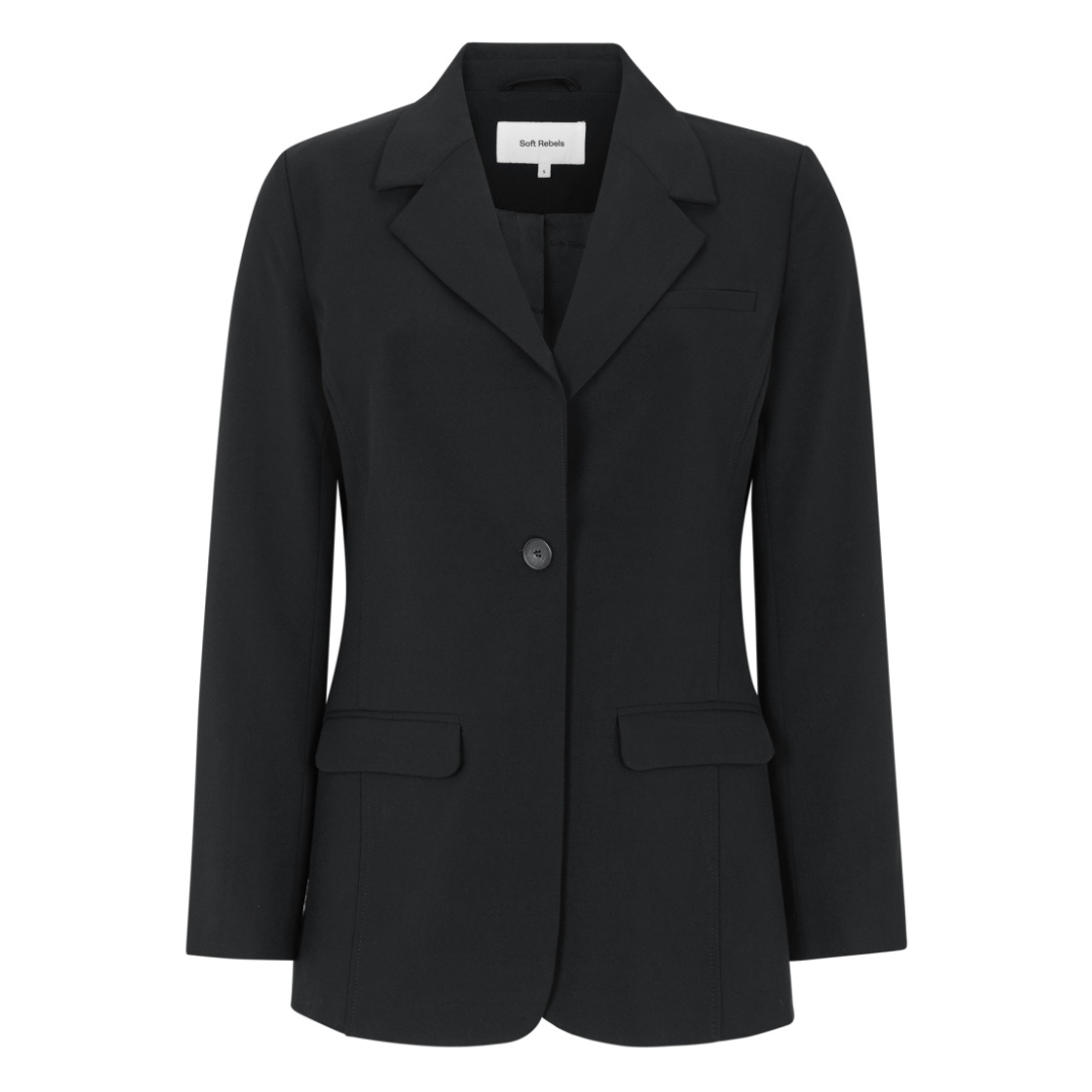 SOFT REBELS - BLAZER - VILJA SR125-710 - SORT