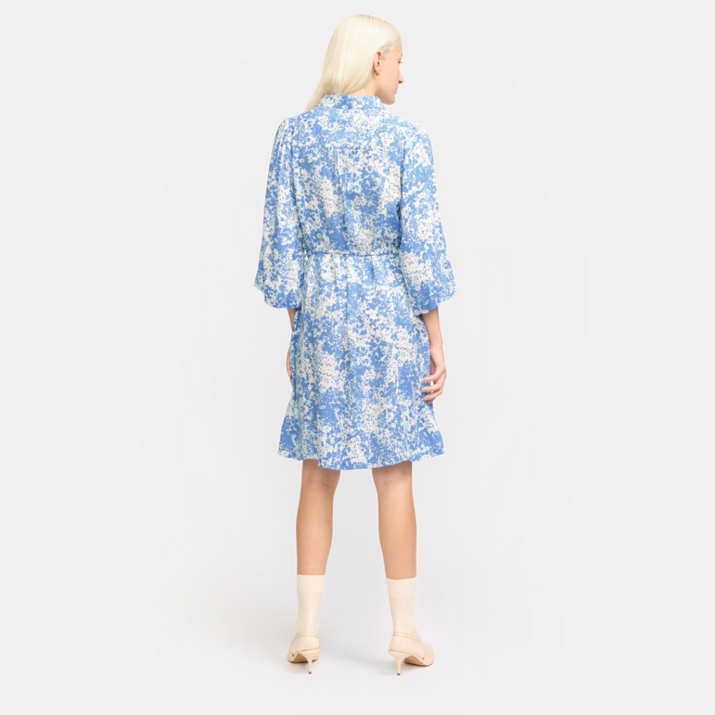 SOFT REBELS - KJOLE - ELEANOR SR125-703 - MICROSCOPE PRINT ULTRAMARINE