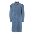 SOFT REBELS - DENIMKJOLE - KEIRA SR125-803 - DARK BLUE DENIM