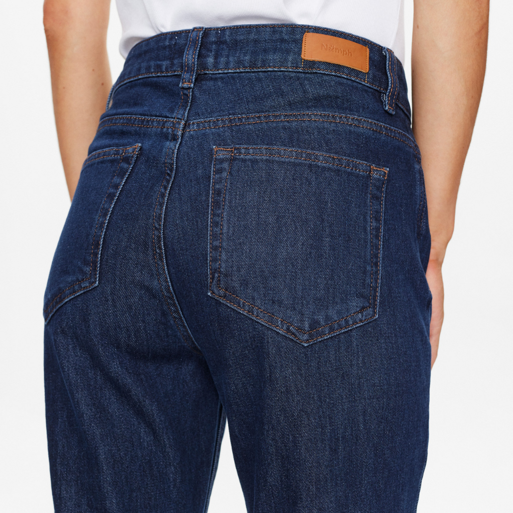 NÜMPH - JEANS - LONDON LONG 705175 - DARK BLUE DENIM