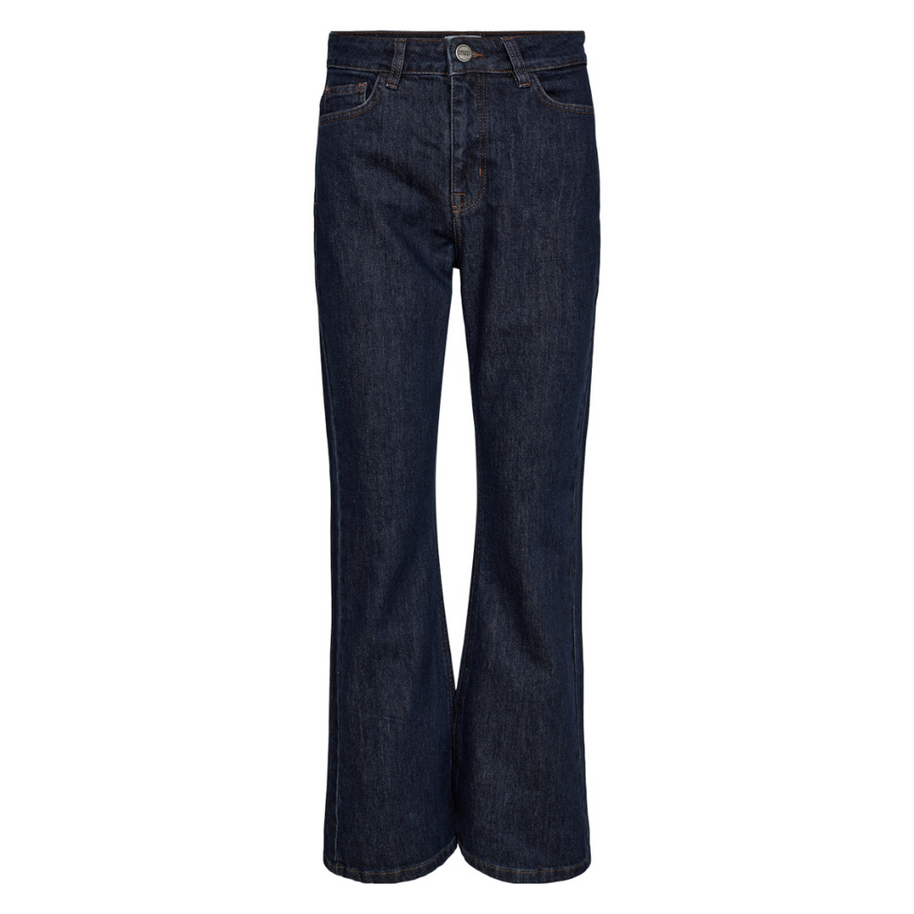 NÜMPH - JEANS - LONDON SHORT 705174 - DARK BLUE DENIM
