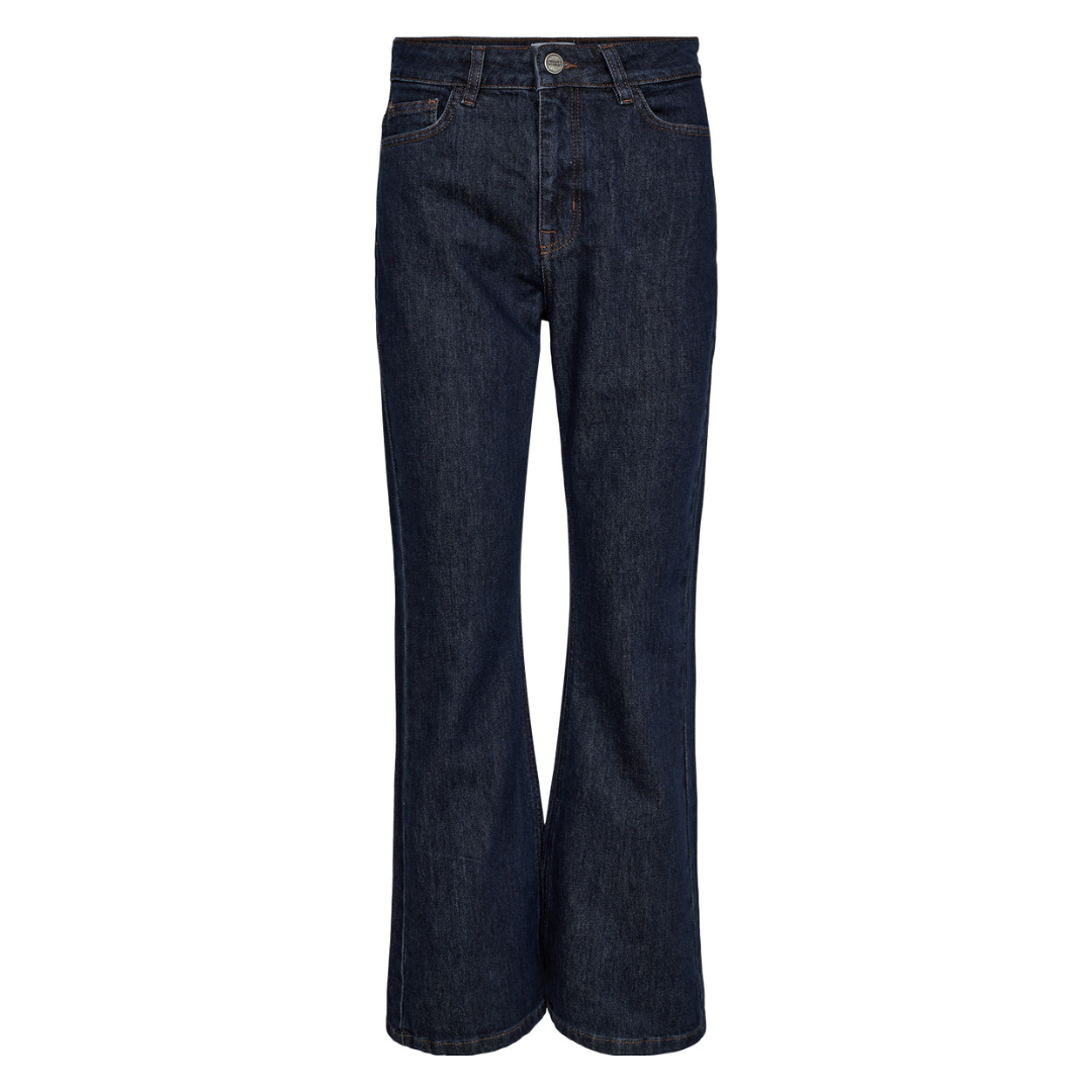 NÜMPH - JEANS - LONDON SHORT 705174 - DARK BLUE DENIM