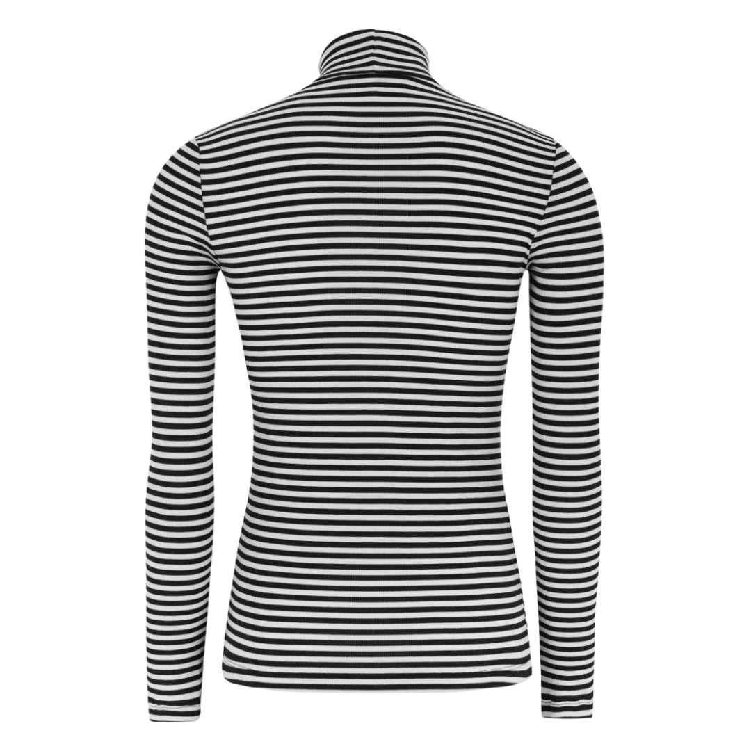 SOFT REBELS - RULLEKRAVE - FENJA SR424-302 - SORT/STRIBET
