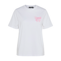 PIECES - T-SHIRT - SCARLETT 17155374 - BRIGHT WHITE/SMALL BOW