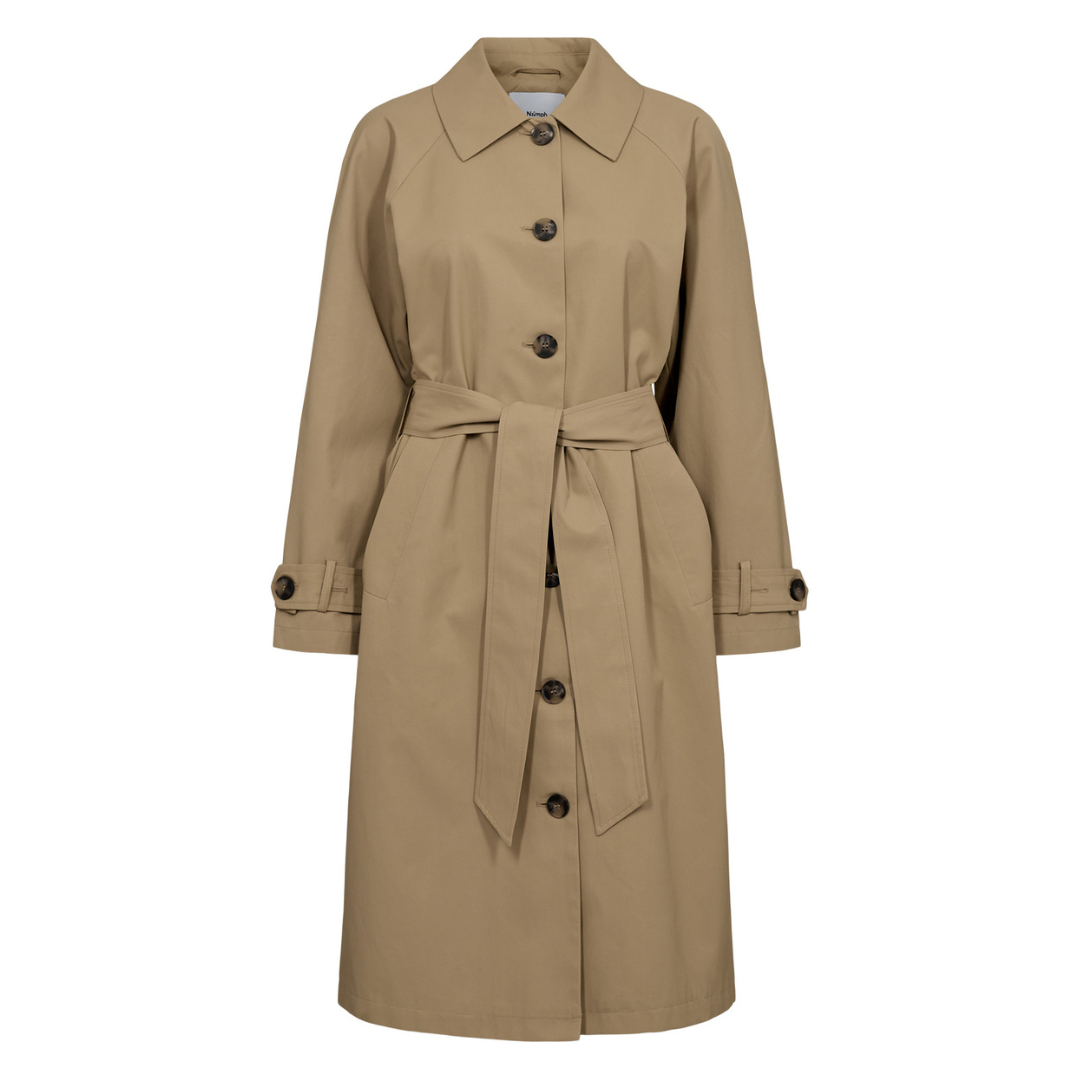 NÜMPH - TRENCHCOAT - EMMAS 705010 - TIGERS EYE