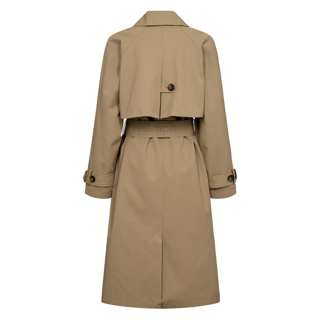 NÜMPH - TRENCHCOAT - EMMAS 705010 - TIGERS EYE