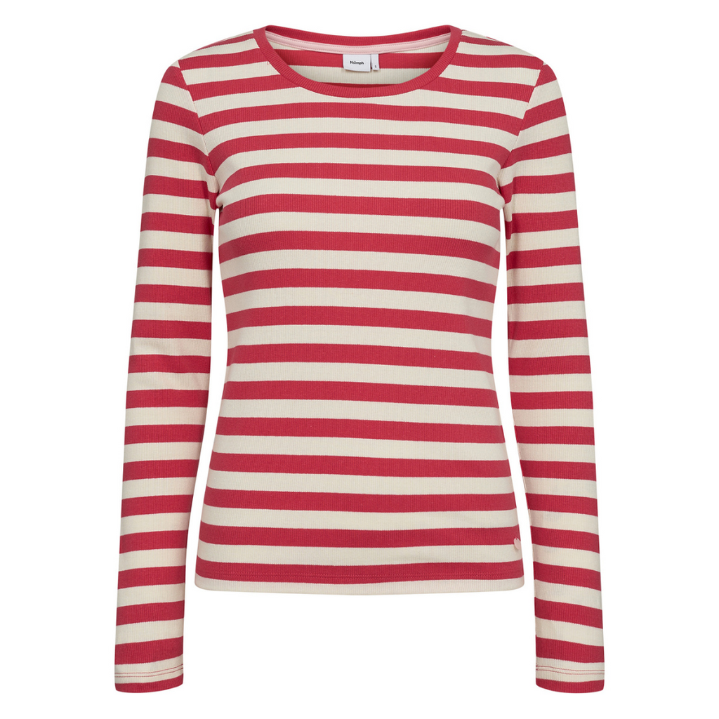 NÜMPH - BLUSE - MIXIE 703933 - GERANIUM