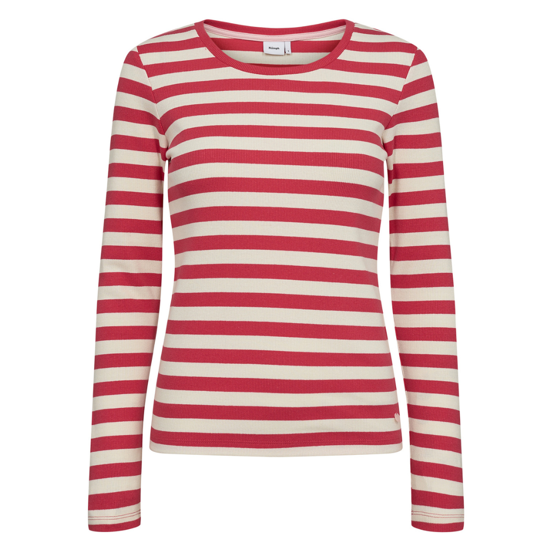 NÜMPH - BLUSE - MIXIE 703933 - GERANIUM