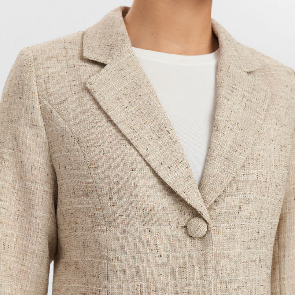 NÜMPH - BLAZER - EMERY 705057 - GREY MORN