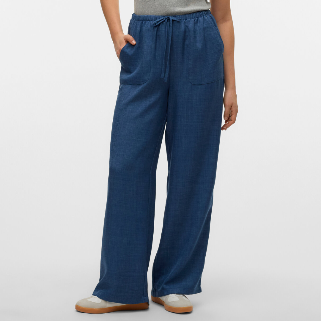 VERO MODA - BUKS - MELANEY 10316385 - DARK DENIM MELANGE