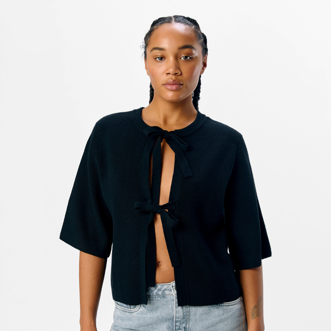 OBJECT - CARDIGAN - JULLA 23044018 - SORT