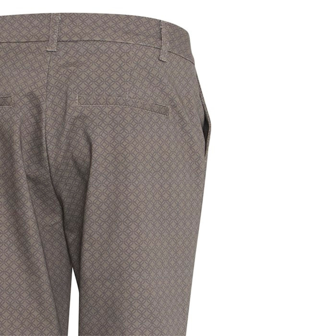 PULZ - BUKS - BINDY ANKLE 50208899 - WALNUT PRINTED