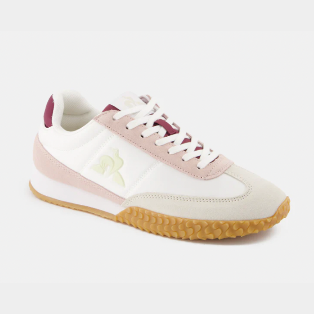LE COQ SPORTIF - SNEAKERS - VELOCE 2422623 - BONE WHITE/MAUVE CHALK