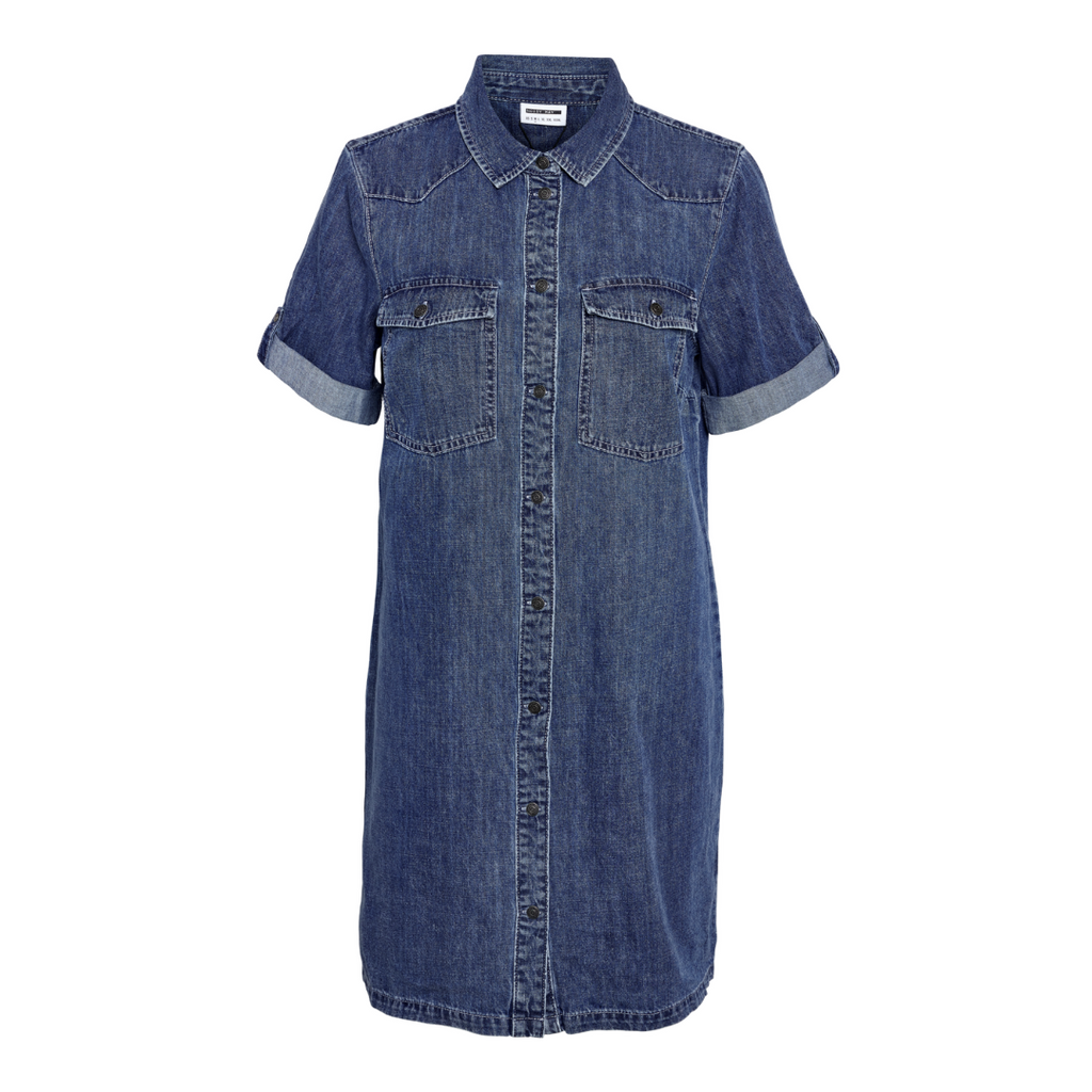 NOISY MAY - DENIMKJOLE - SIGNE 27030040 - MEDIUM BLUE DENIM