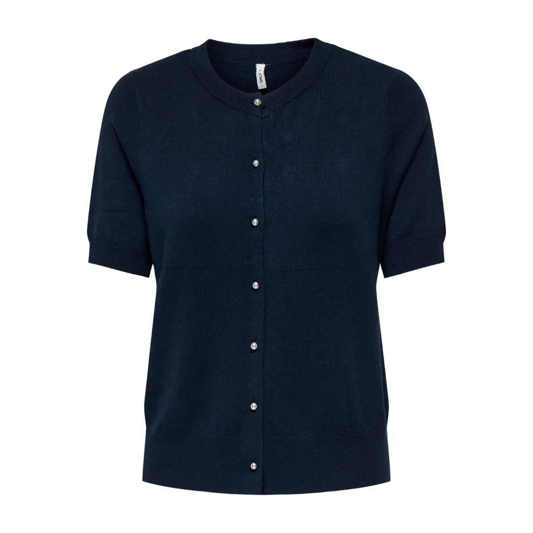 ONLY - CARDIGAN - VENICE 15341567 - NAVY/SILVER BUTTONS