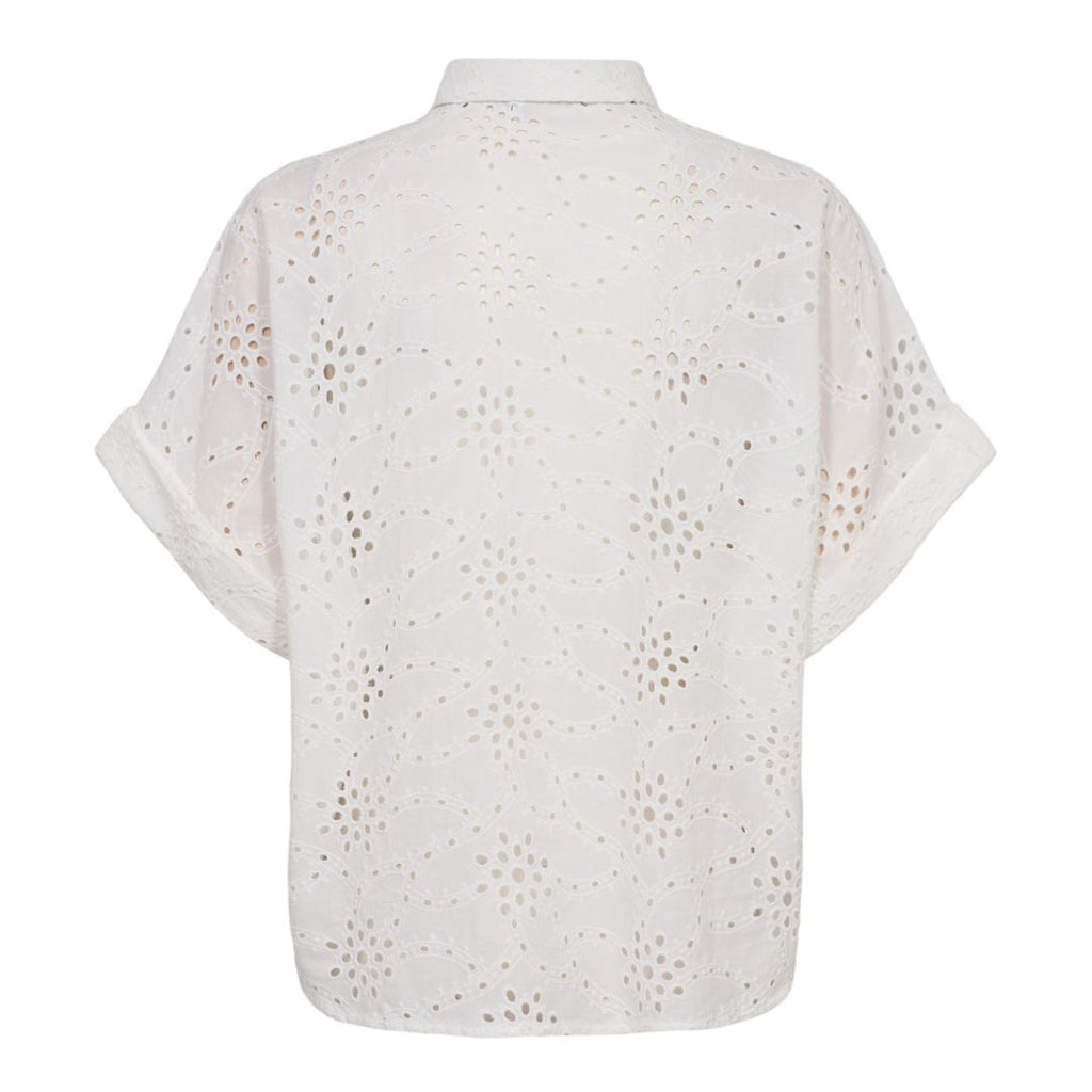 NÜMPH - SKJORTE - KARISSA 705410 - BRIGHT WHITE