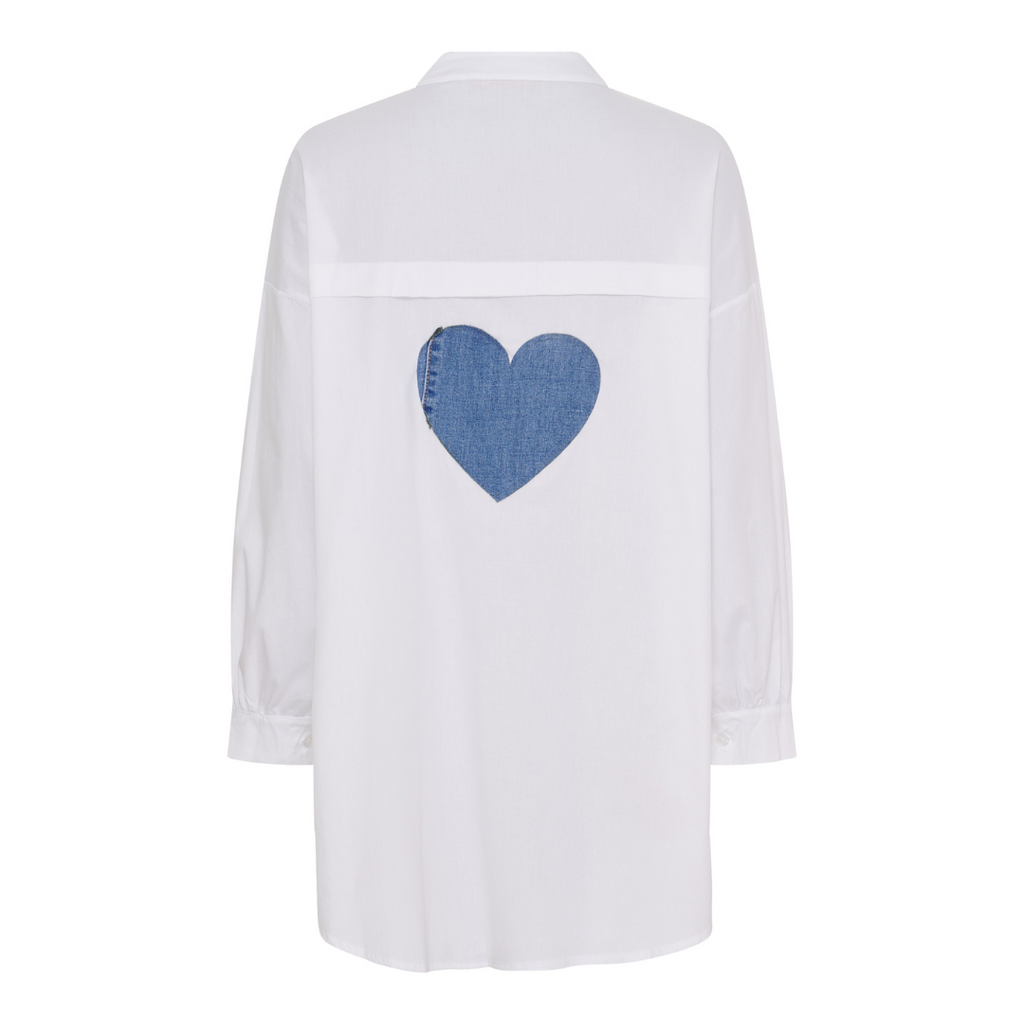 MARTA DU CHATEAU - SKJORTE - CECILIA 259288 - WHITE
