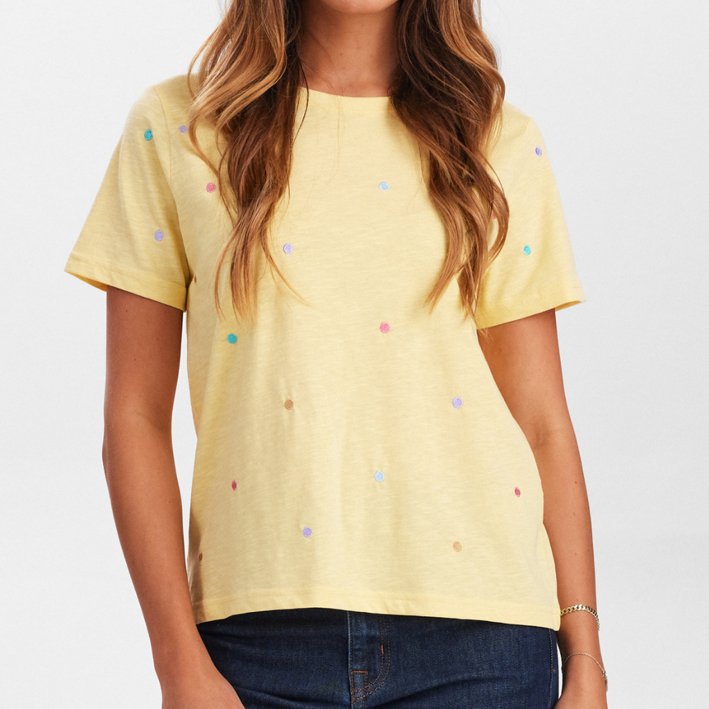 NÜMPH - T-SHIRT - SUMI 705353 - GOLDEN HAZE