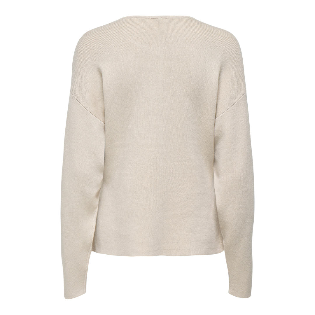 ONLY - CARDIGAN - COPRA BUTTON 15358670 - PUMICE STONE