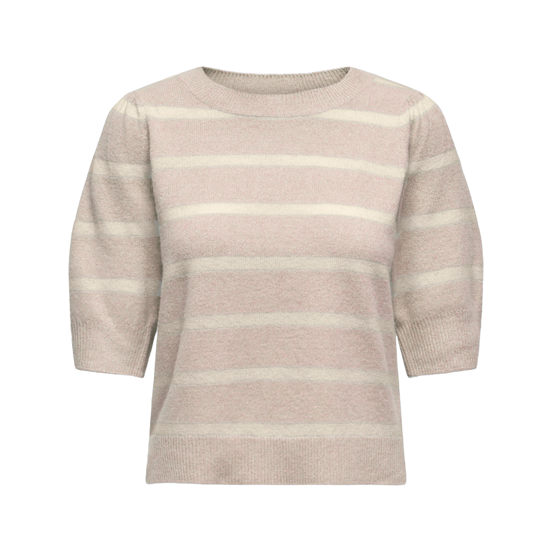 ONLY - STRIK - RICA 15318551 - HUMUS/BIRCH STRIPES