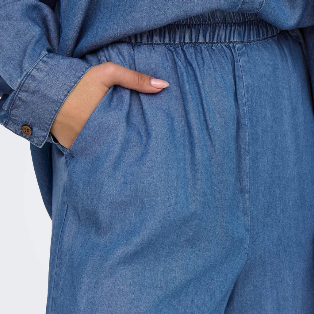 ONLY - BUKS - CHARIS PULL-UP 15337938 - MEDIUM BLUE DENIM