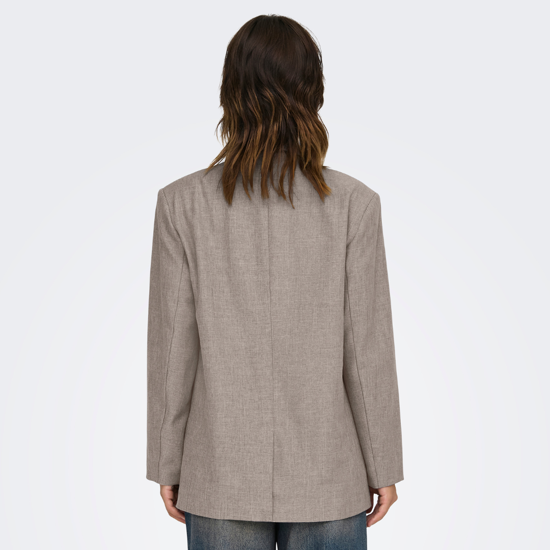 ONLY - BLAZER - LINDA BOYFRIEND 15328158 - FUNGI MELANGE