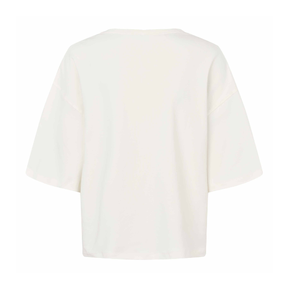 SOFT REBELS - T-SHIRT - HELLA WIDE SR225-311 - SNOW WHITE