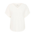 PULZ - T-SHIRT - GLOVER 50208932 - CLOUD DANCER