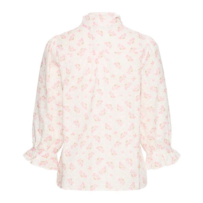 PULZ - SKJORTE - WILLA 50208926 - ASH ROSE PRINT