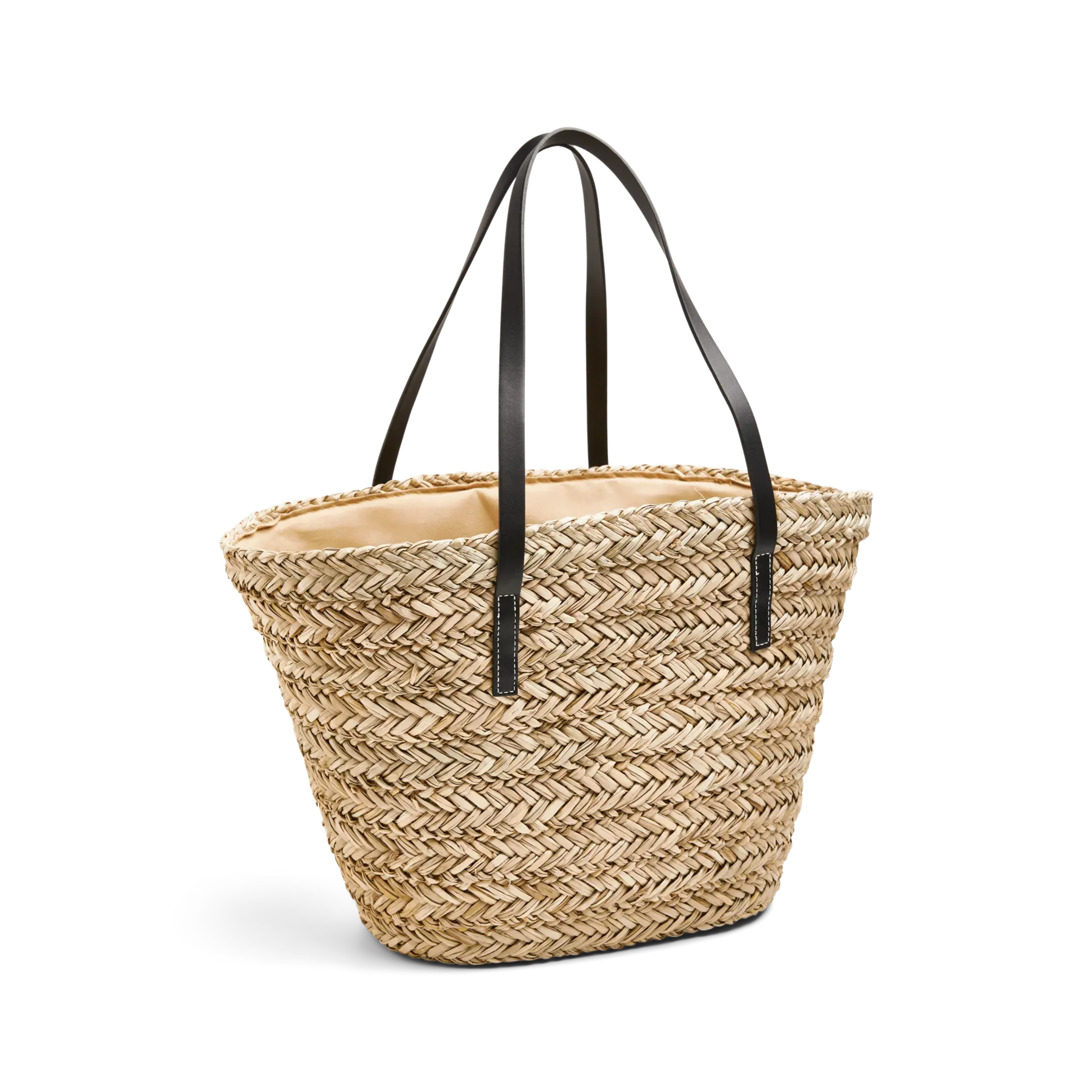 PIECES - SHOPPER - KISA 17154658 - NATURAL/SORT