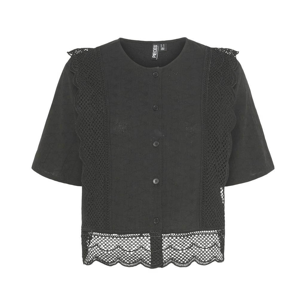 PIECES - TOP - SIMINNA 17156058 - SORT