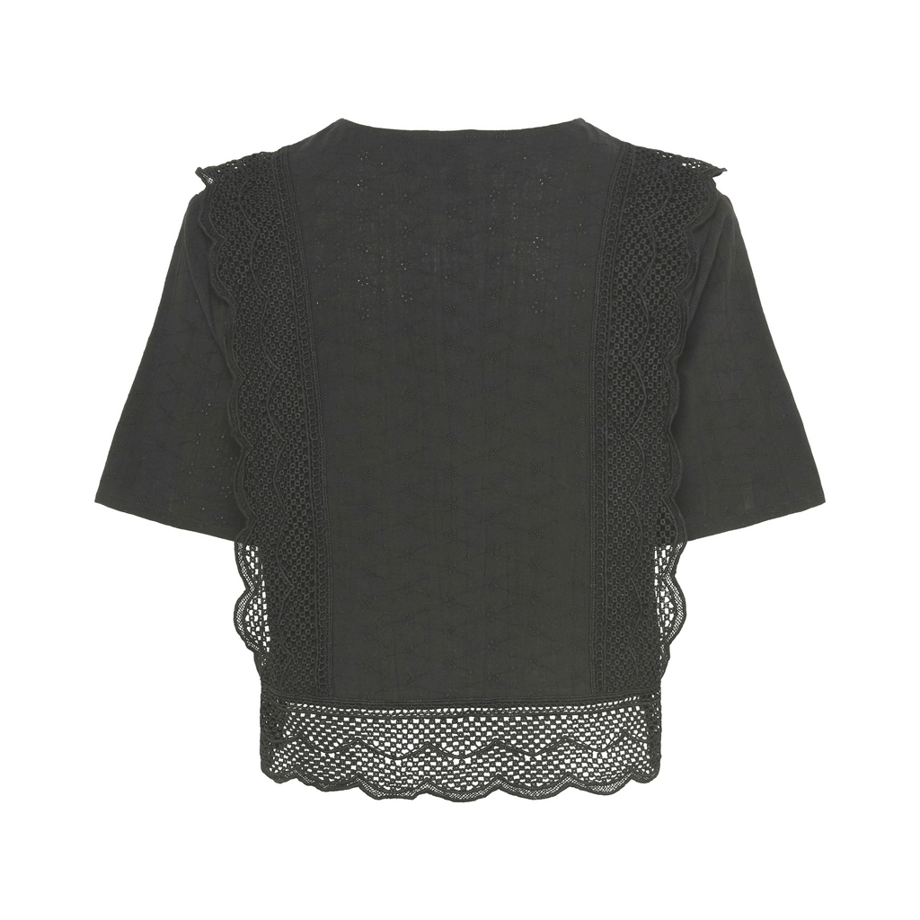 PIECES - TOP - SIMINNA 17156058 - SORT