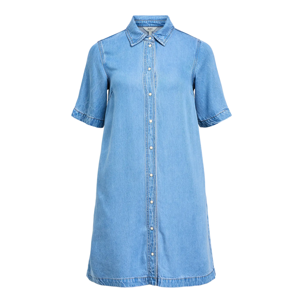 OBJECT - DENIM KJOLE - FRAME 23045685 - LIGHT BLUE DENIM