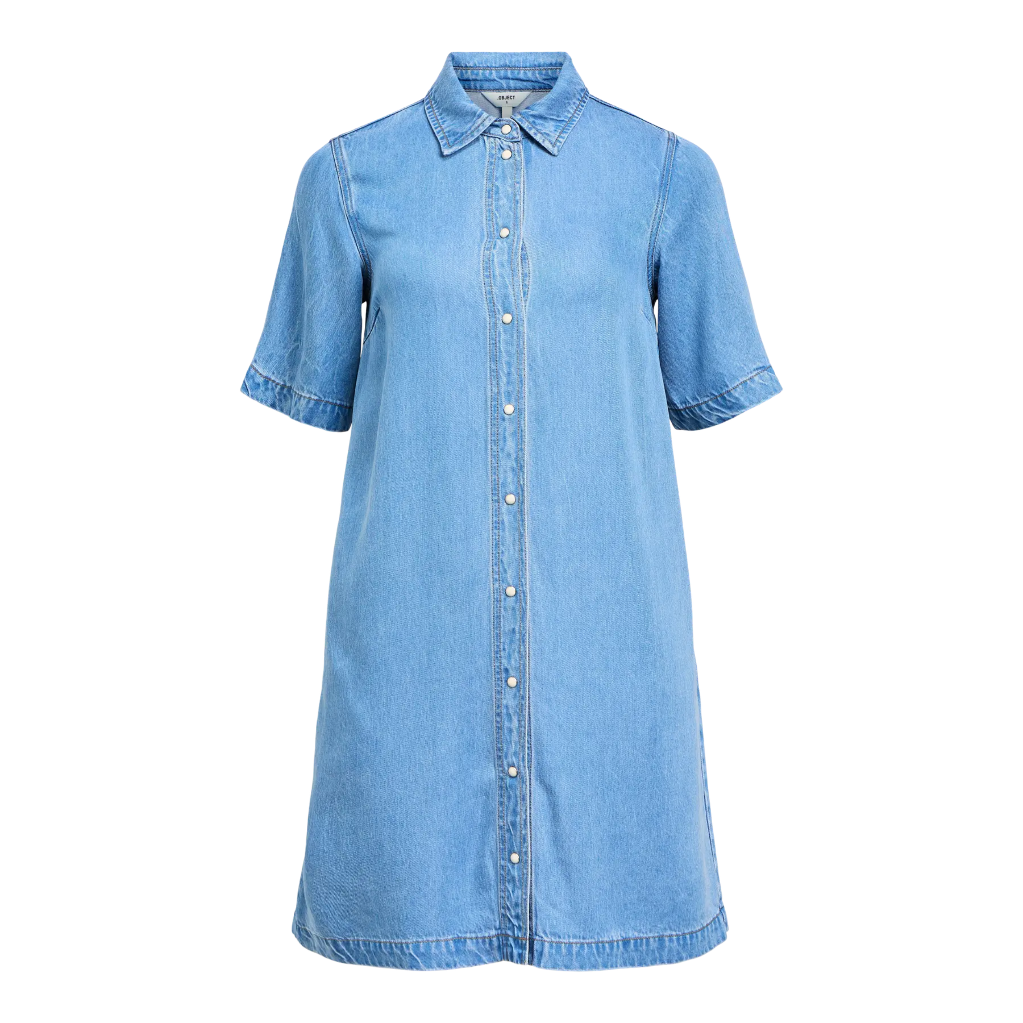 OBJECT - DENIM KJOLE - FRAME 23045685 - LIGHT BLUE DENIM