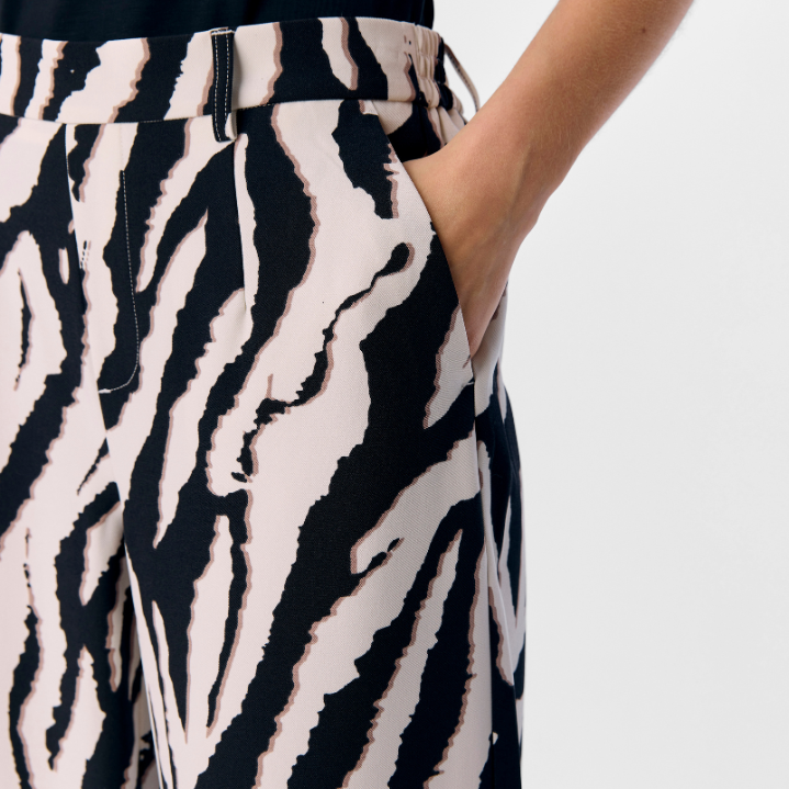 OBJECT - BUKS - ALBA LISA 23046226 - SANDSHELL/BLACK ZEBRA