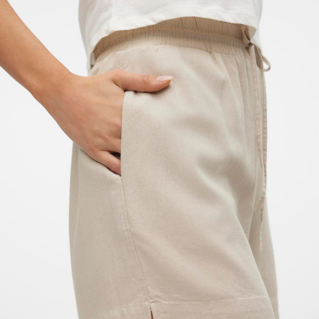 VERO MODA - SHORTS - MYMILO PAPERBAG 10303668 - SILVER LINING