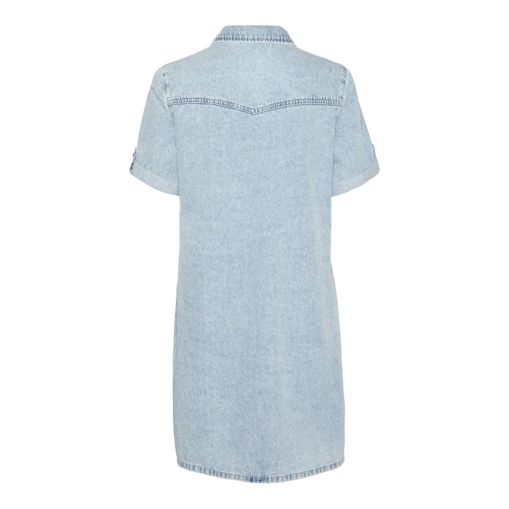 VERO MODA - KJOLE - JENNIE 10309665 - LIGHT BLUE DENIM