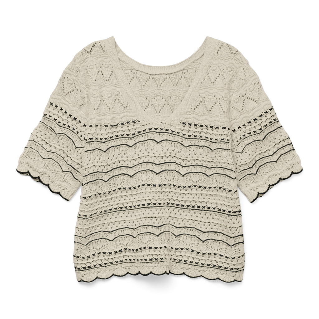 VERO MODA - STRIK - MADEIRA 10326513 - BIRCH/SORT