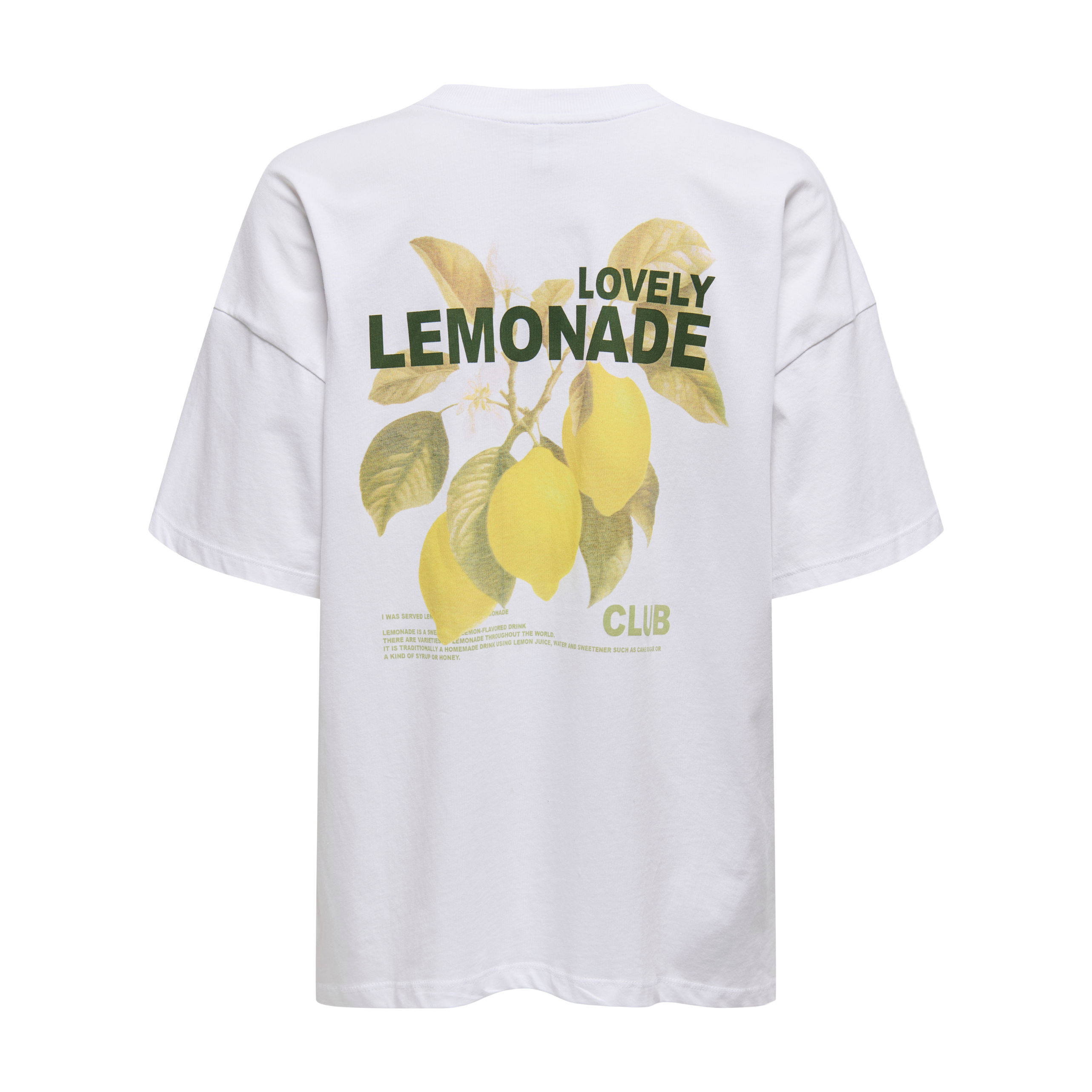 ONLY - T-SHIRT - VIVVI 15346761 - BRIGHT WHITE/LEMONADE