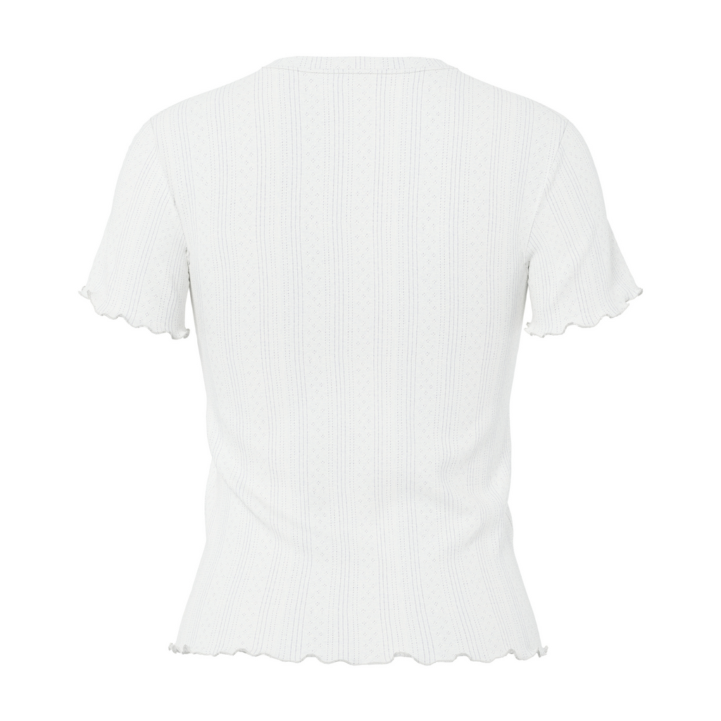 PIECES - T-SHIRT - MARIE 17152053 - CLOUD DANCER