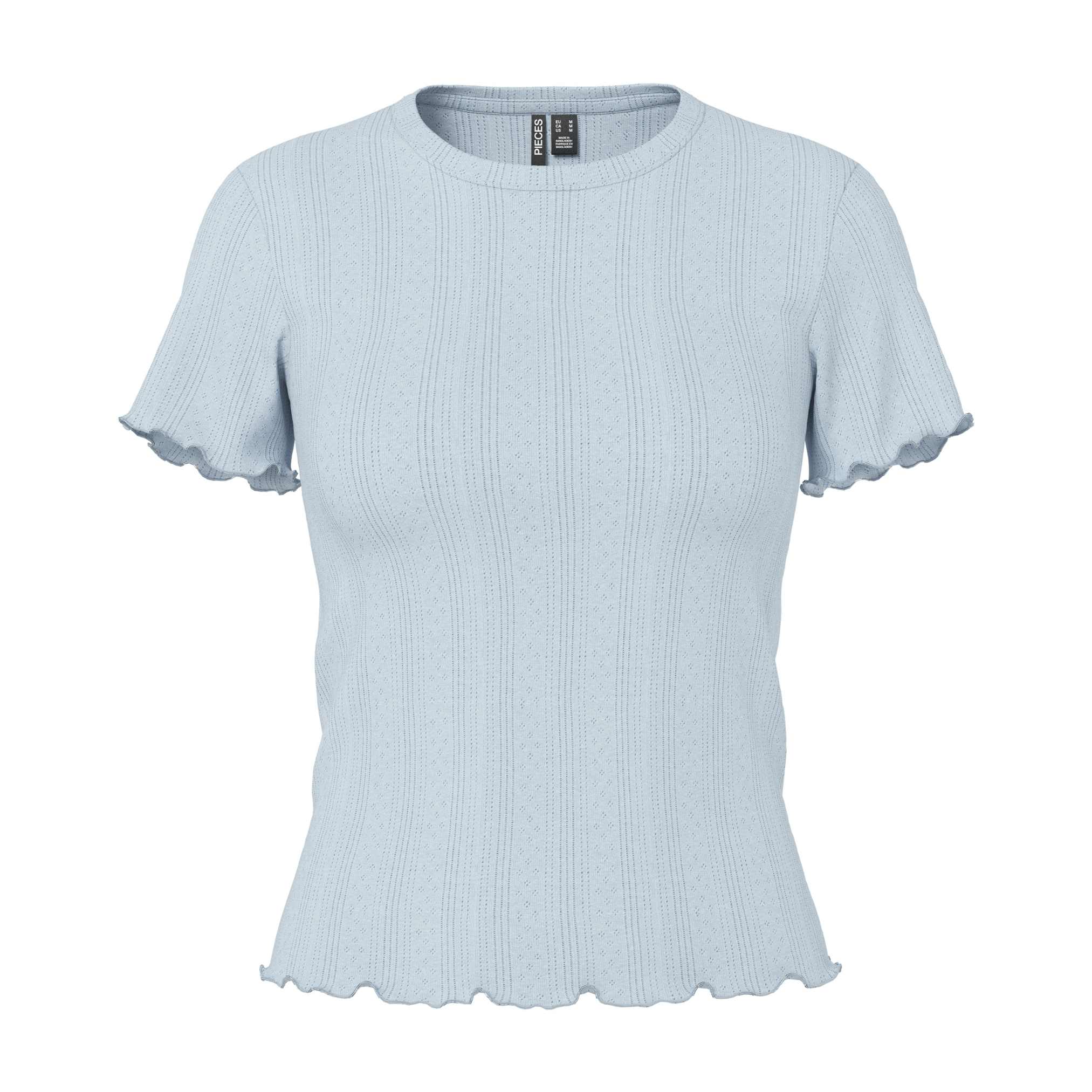 PIECES - T-SHIRT - MARIE 17152053 - CASHMERE BLUE