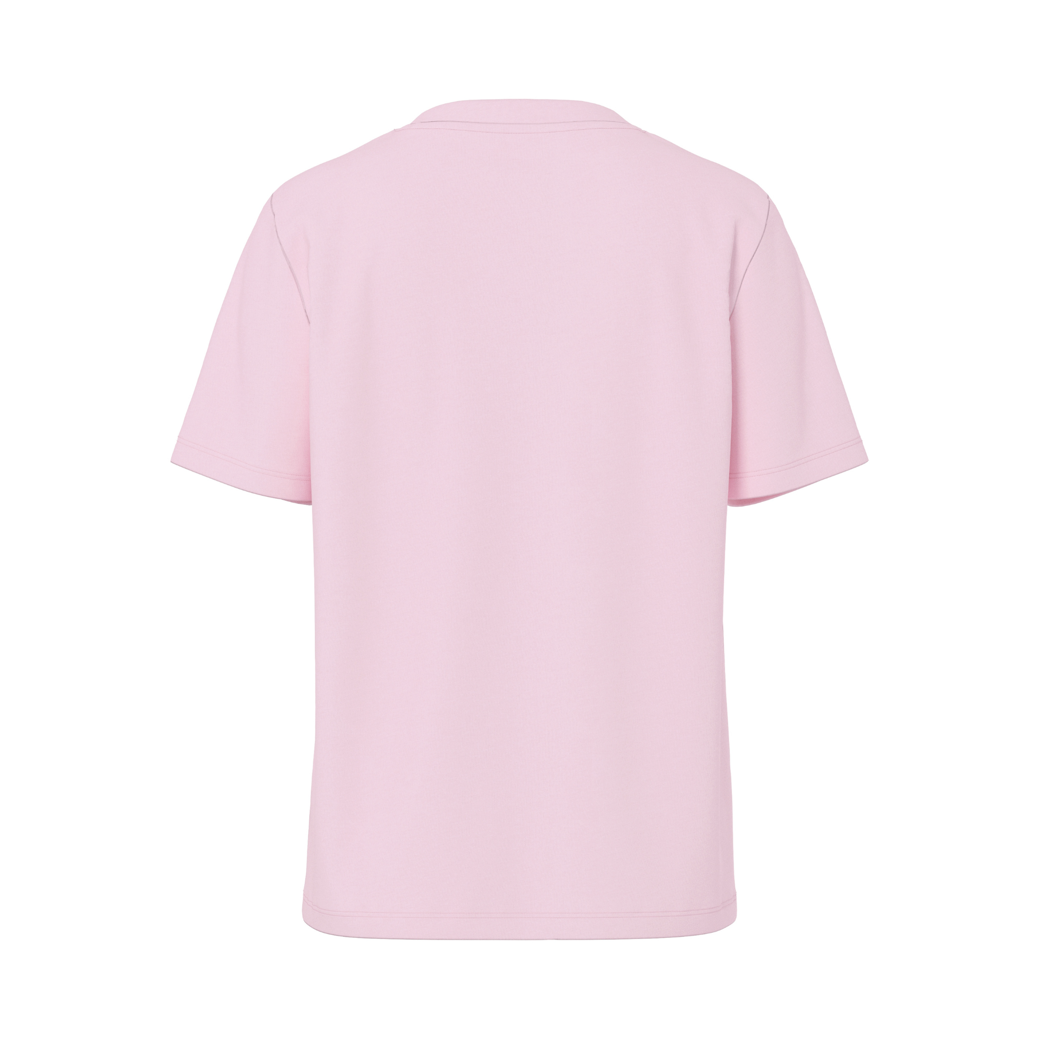 PIECES - T-SHIRT - RIA SOLID 17140802 - PINK A BOO