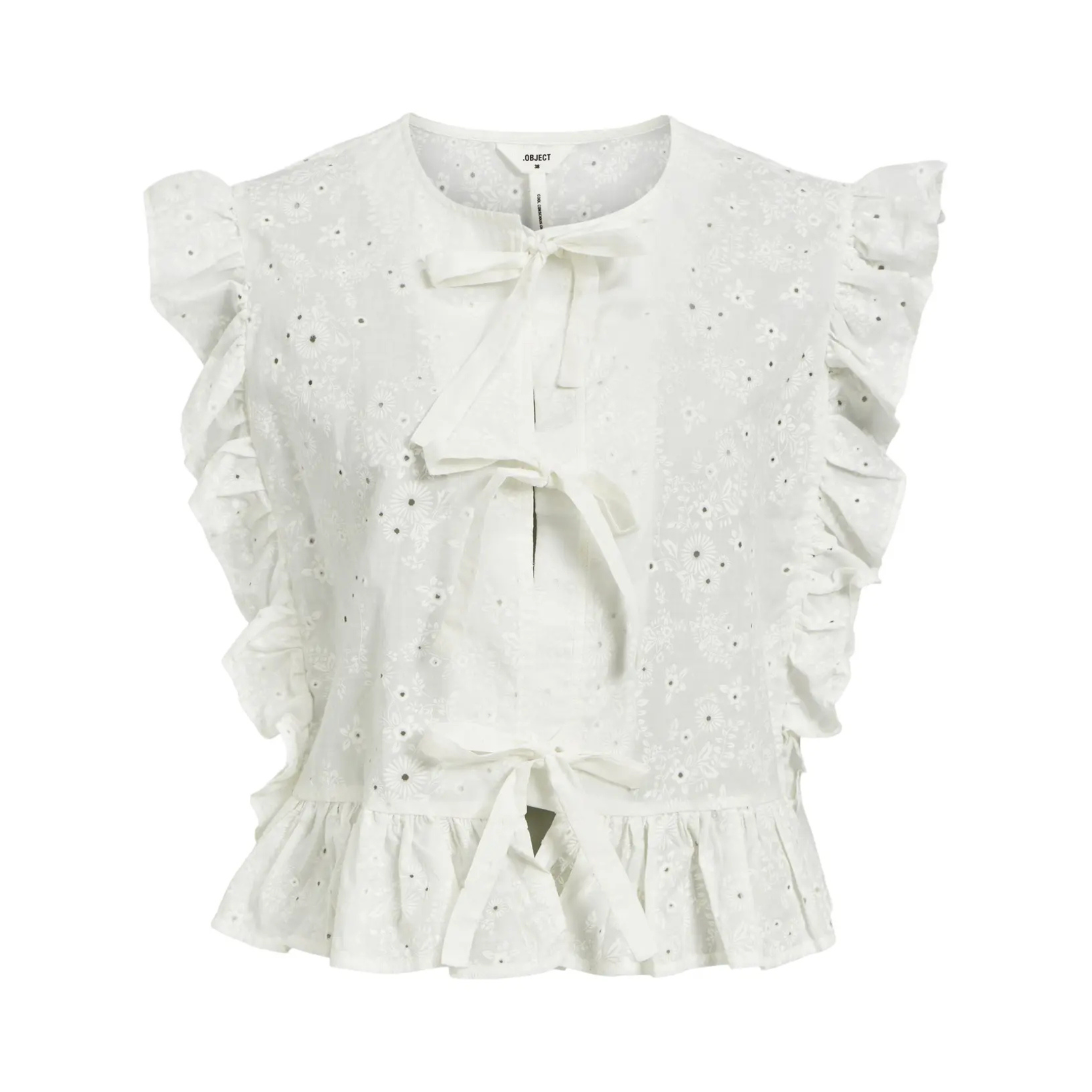 OBJECT - TOP - CILIE 23042491 - CLOUD DANCER