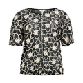 OBJECT - T-SHIRT - CALLA 23047023 - BLACK/SANDSHELL
